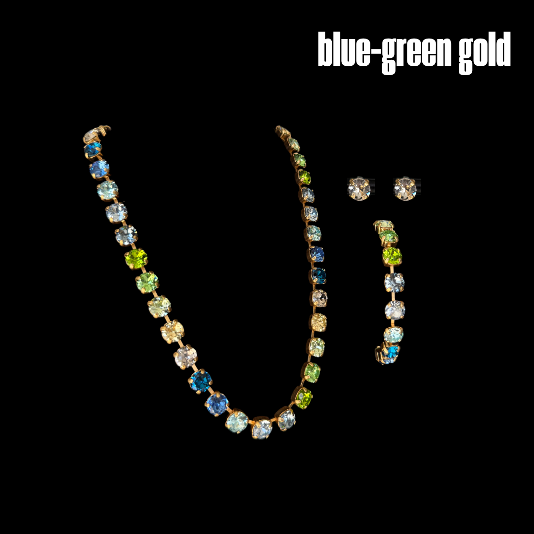 3:33 Necklace, 2:22 Bracelet and 11:11 Earring Set (Gold)