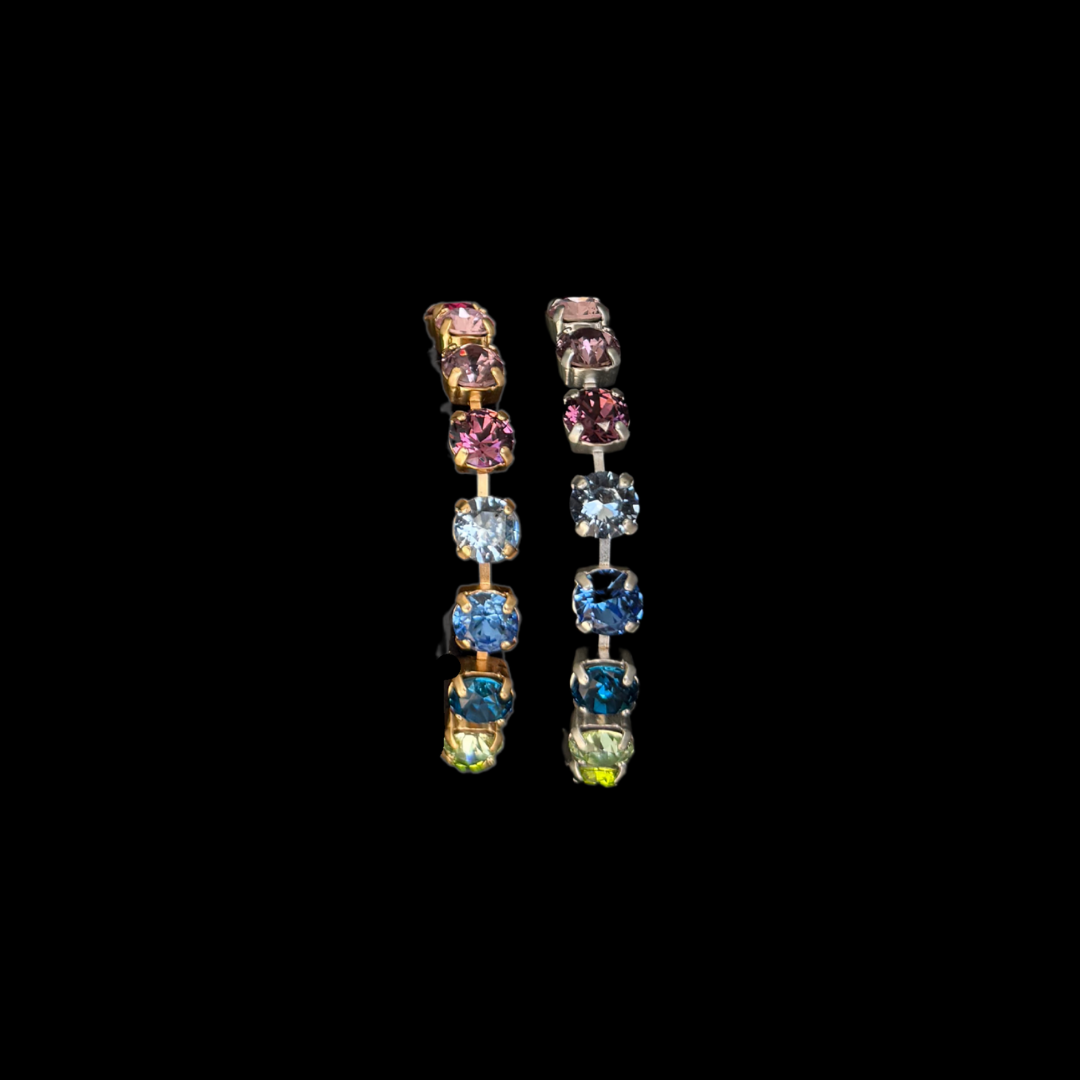 2:22 Crystal Bracelet Rainbow