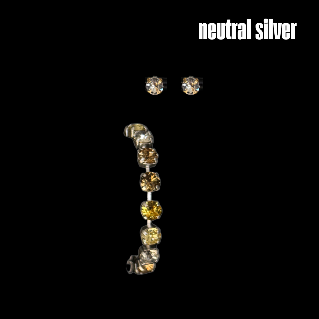 2:22 Bracelet and 11:11 Earring Set