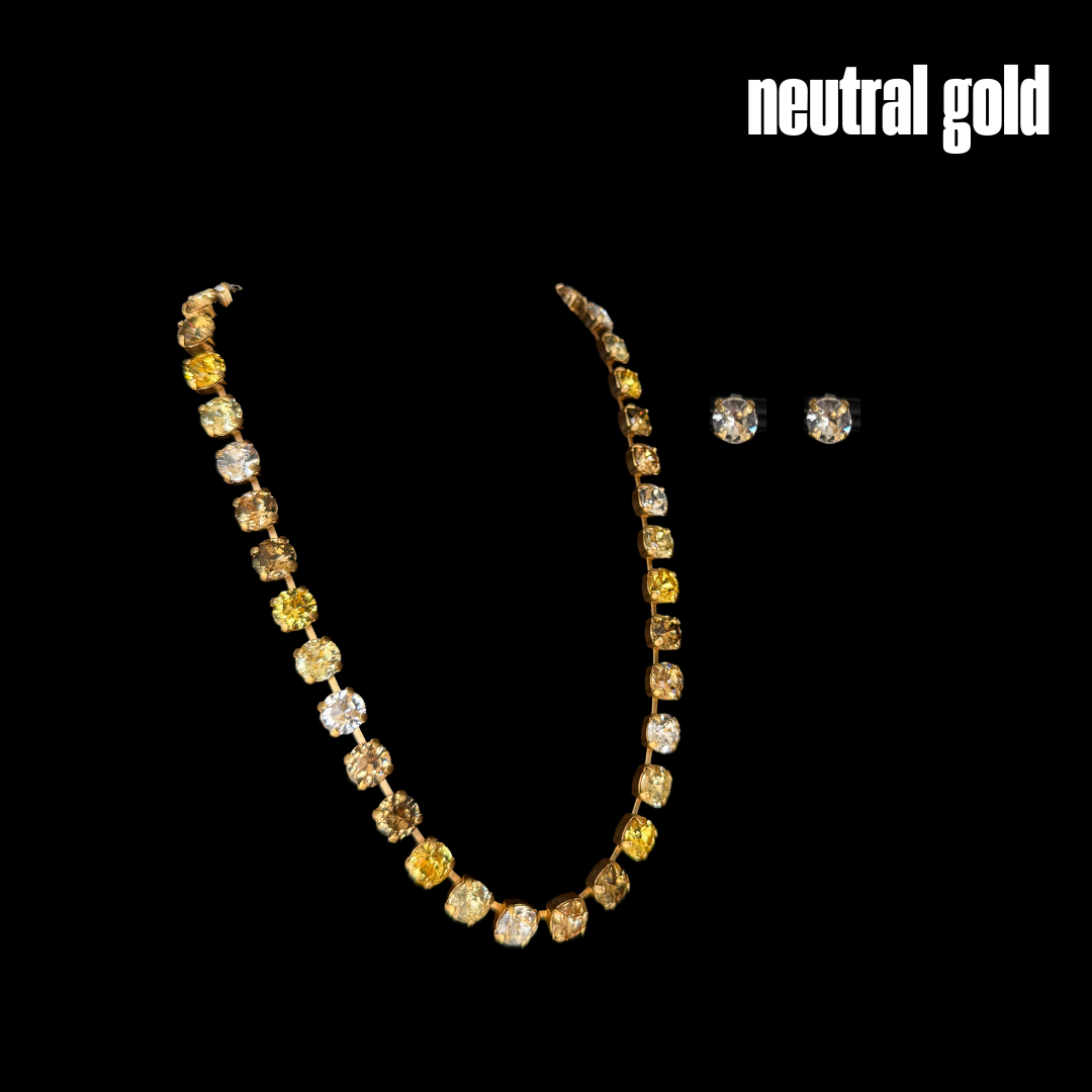 3:33 Necklace and 11:11 Earring Set