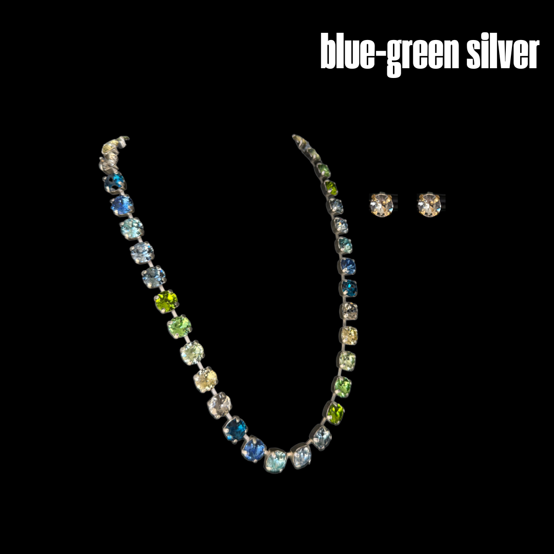 3:33 Necklace and 11:11 Earring Set