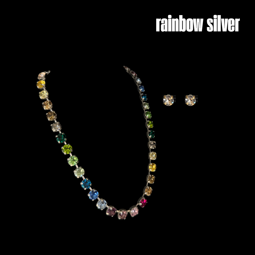 3:33 Necklace and 11:11 Earring Set