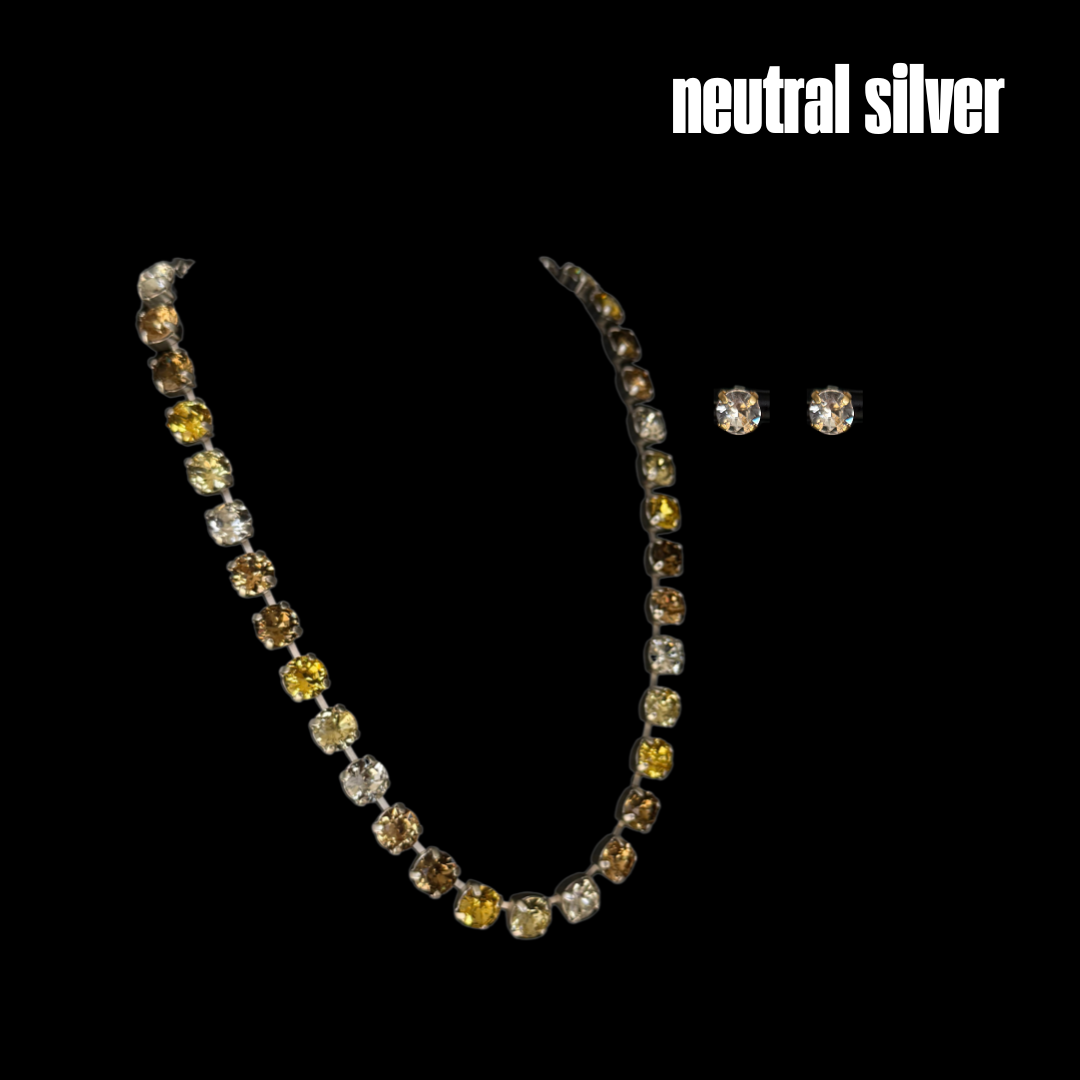 3:33 Necklace and 11:11 Earring Set