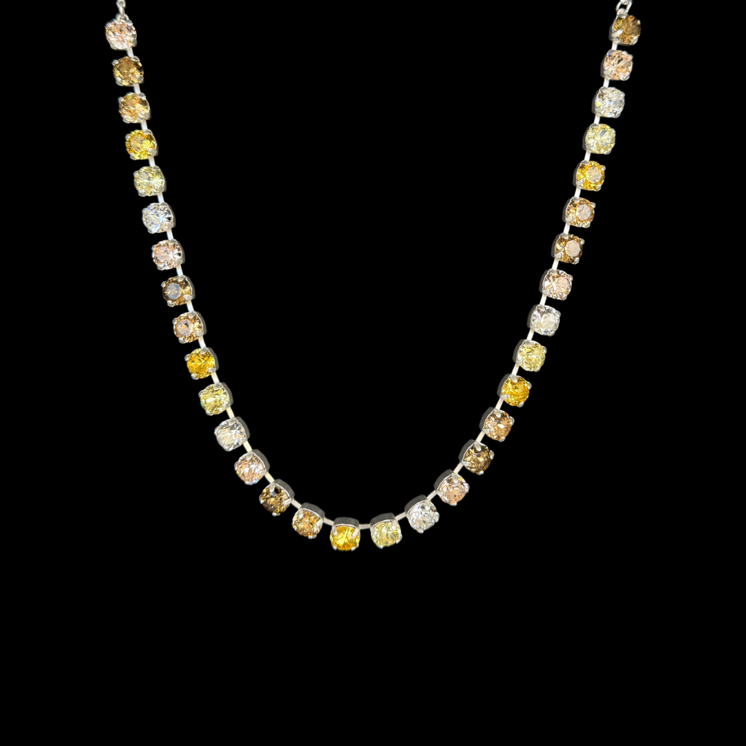 3:33 Necklace - Neutral Crystal Chain
