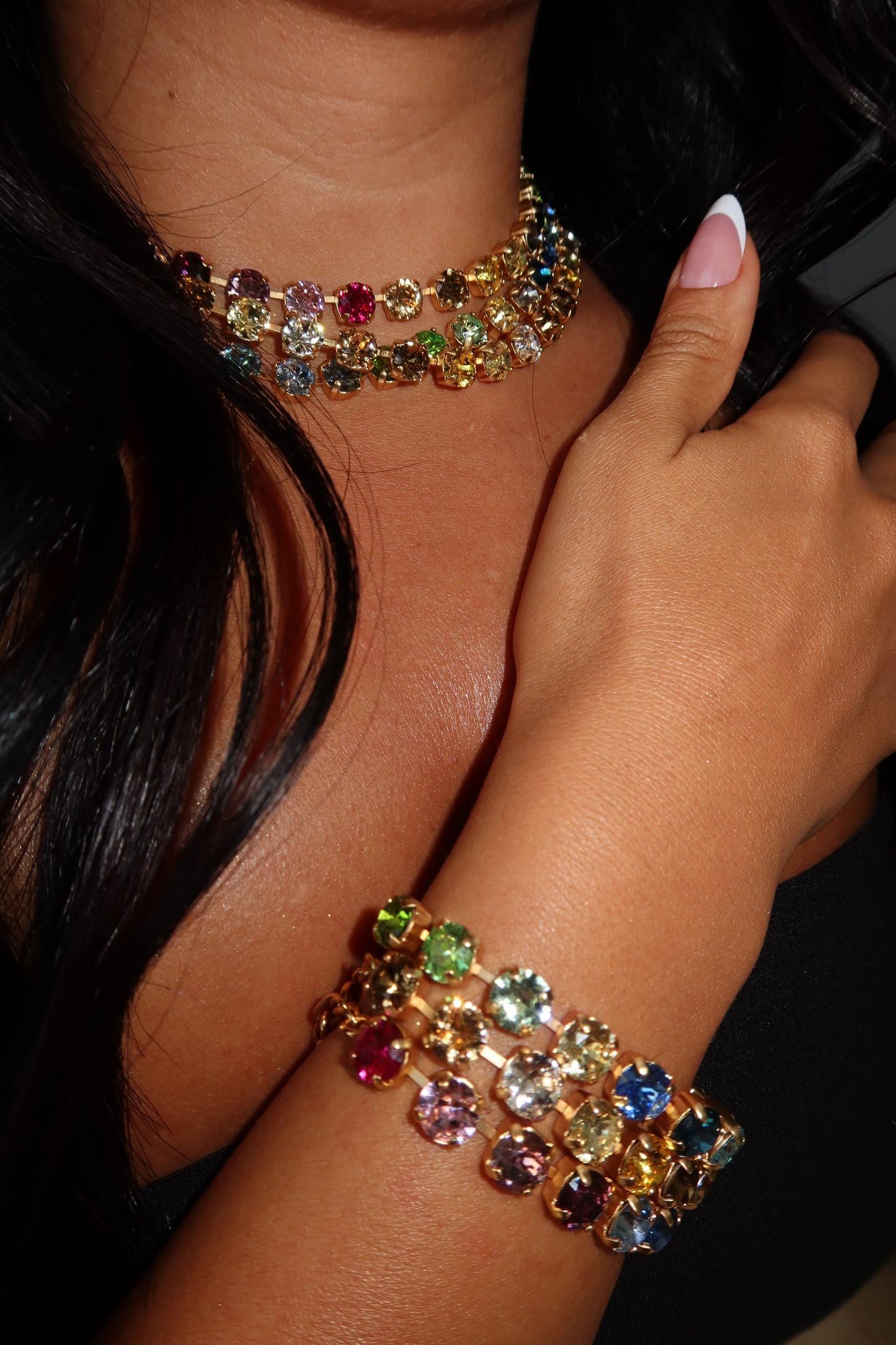 2:22 Crystal Bracelet Blue-Green