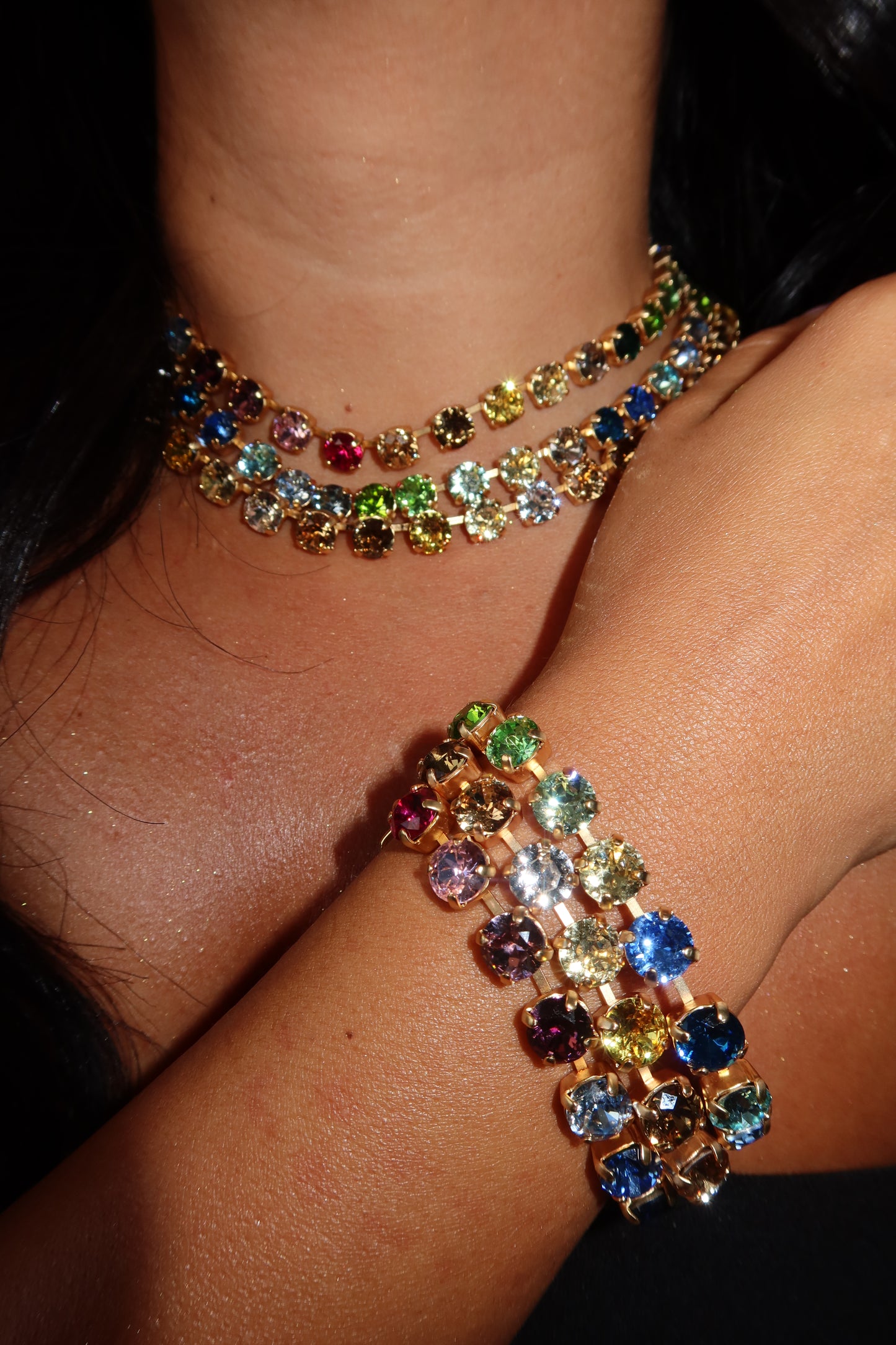 2:22 Bracelet and 11:11 Earring Set