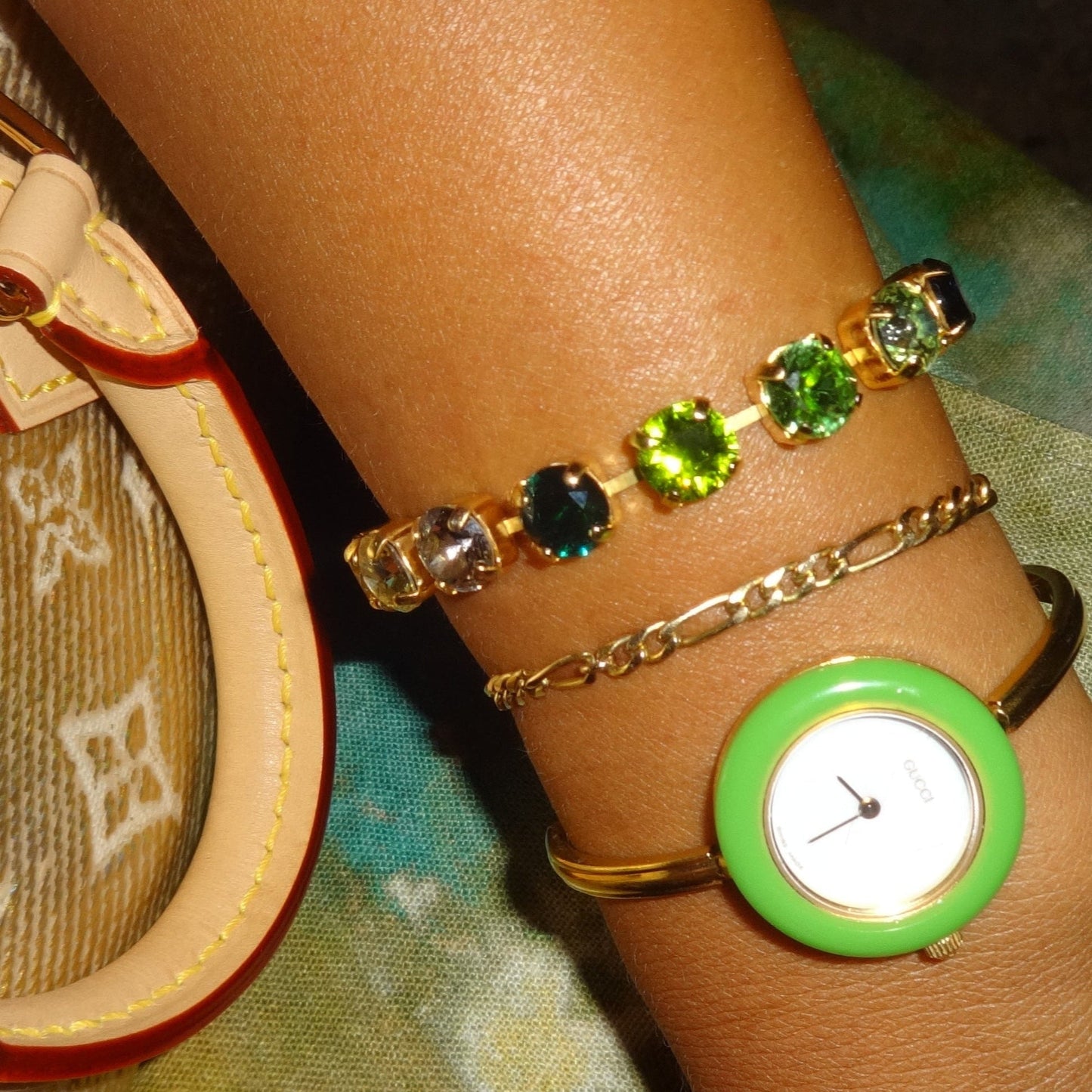 2:22 Crystal Bracelet Blue-Green