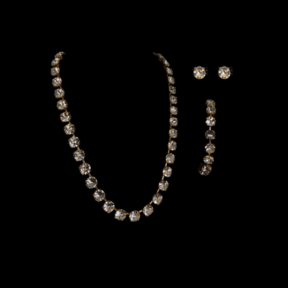 3:33 Necklace, 2:22 Bracelet 11:11 Earrings- Crystal Clear