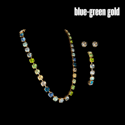 3:33 Necklace, 2:22 Bracelet and 11:11 Earring Set (Gold)
