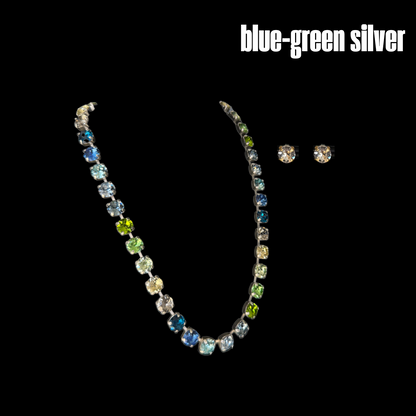 3:33 Necklace and 11:11 Earring Set