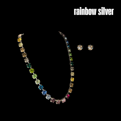 3:33 Necklace and 11:11 Earring Set