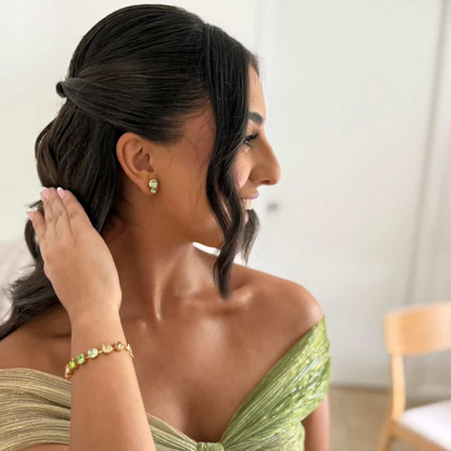 Petite Double Stack Earrings - 14k Gold Plated