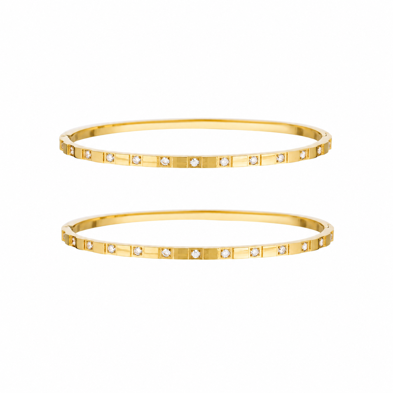 Petite Cuff 14k Gold Plated (Pair)