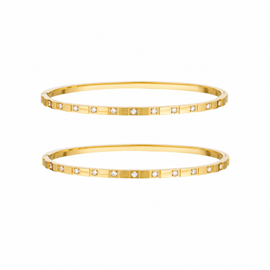 Petite Cuff 14k Gold Plated (Pair)